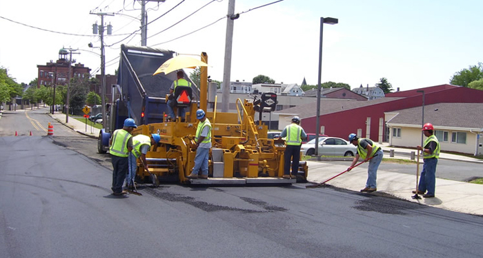 paving