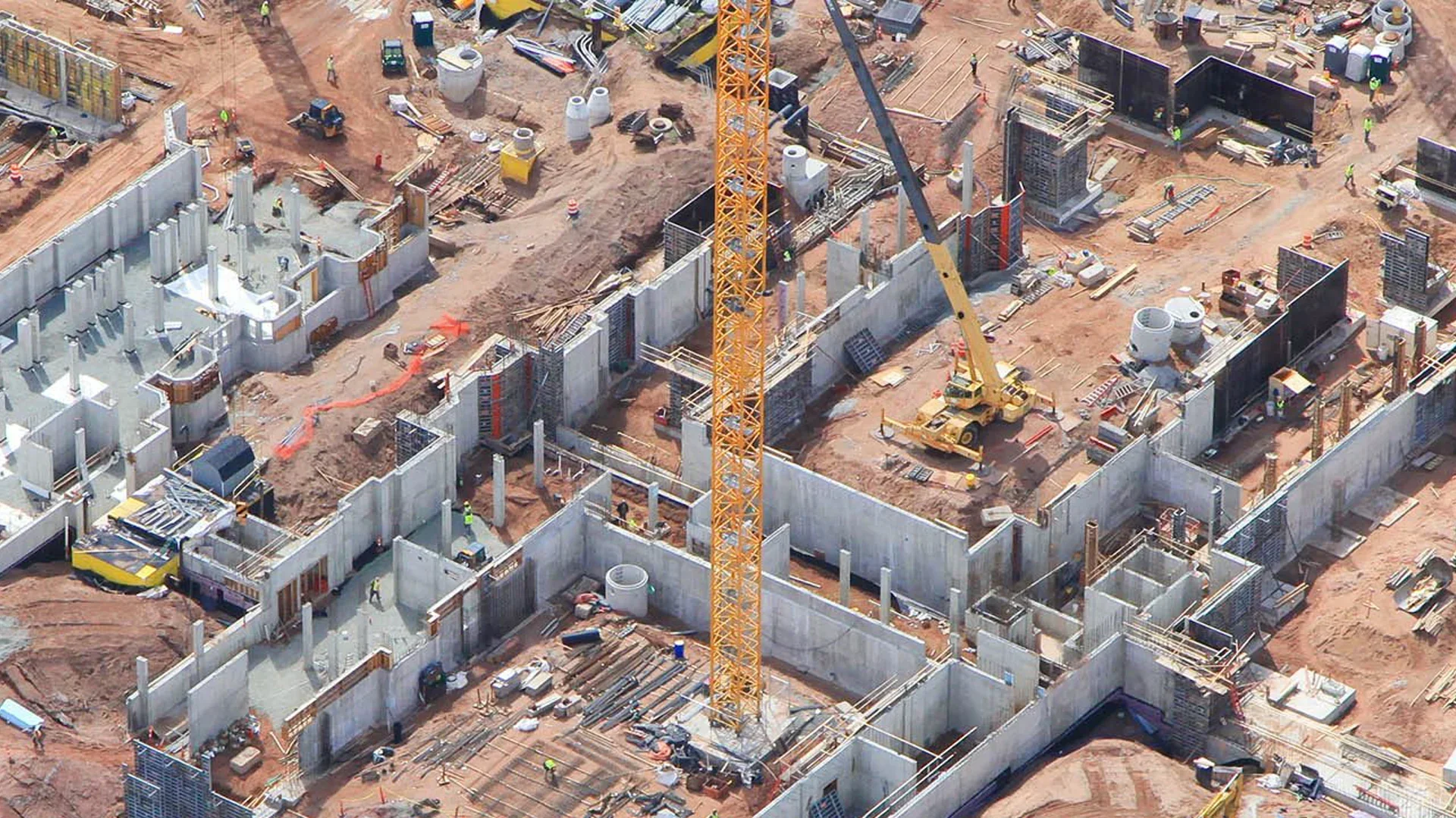 Major Site Development and Foundation Work